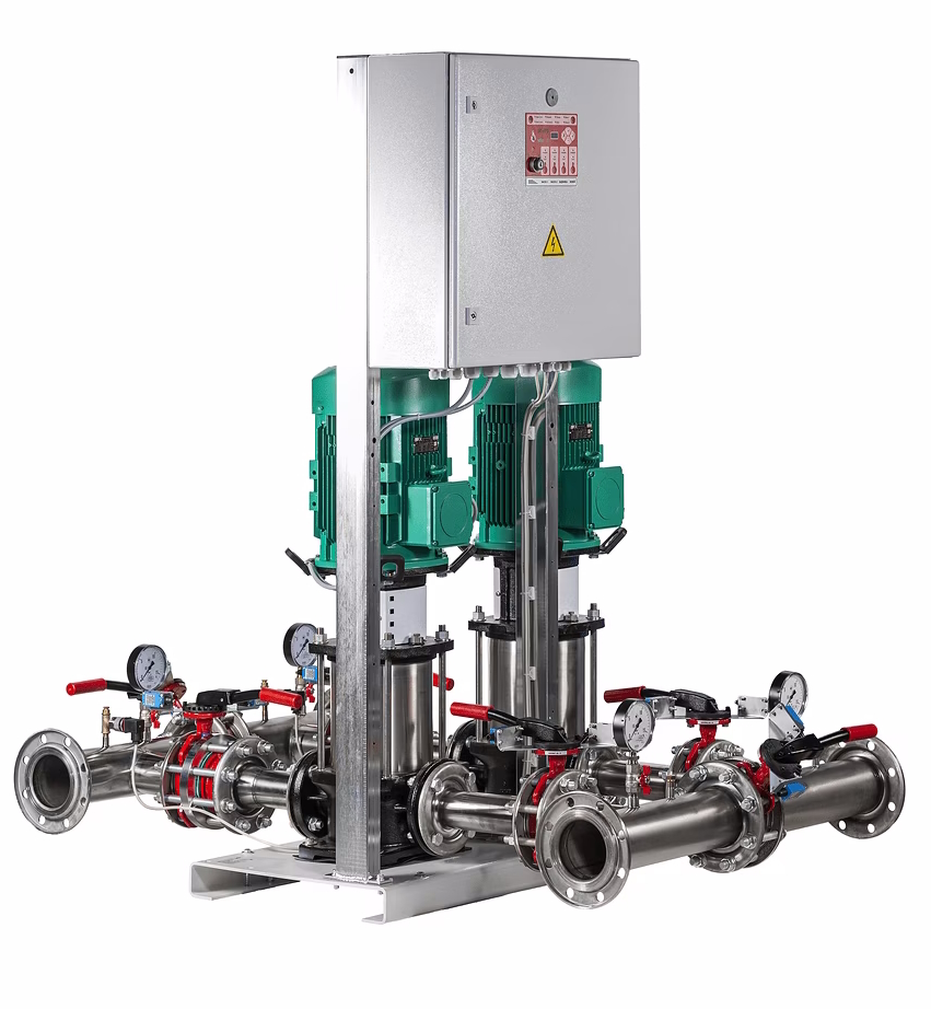 Установка повышения давления прямого или опосредованного подсоединения CO 2 HELIX V 1005/SK-FFS-S-R Котельная автоматика