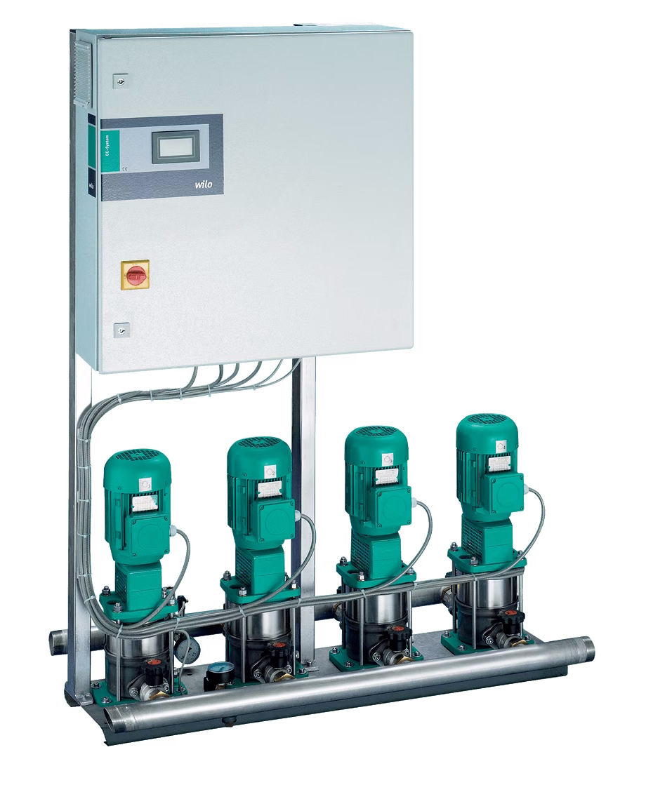 Установка повышения давления прямого или опосредованного подсоединения CO 2 MVI 803/SK-FFS-S-R Котельная автоматика