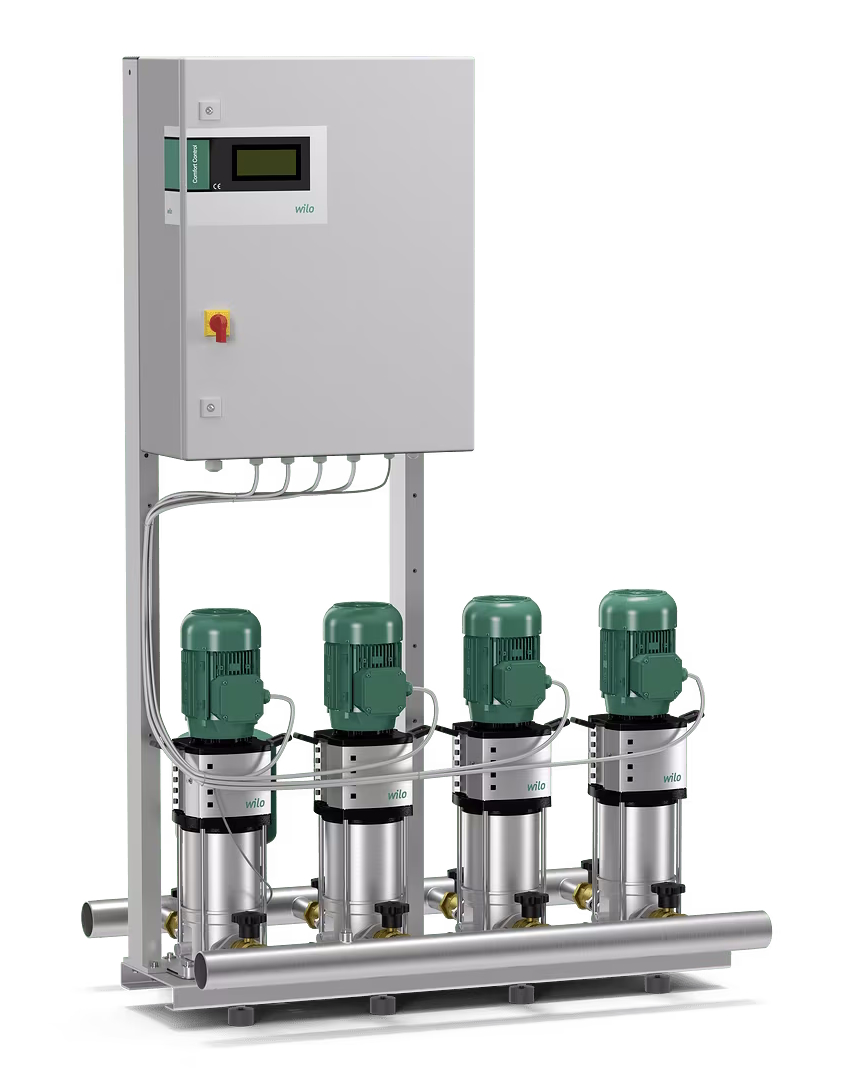 Установка повышения давления многонасосная с постоянной частотой вращения Comfort CO-2 Helix V 410/K/CC (2536410) Котельная автоматика