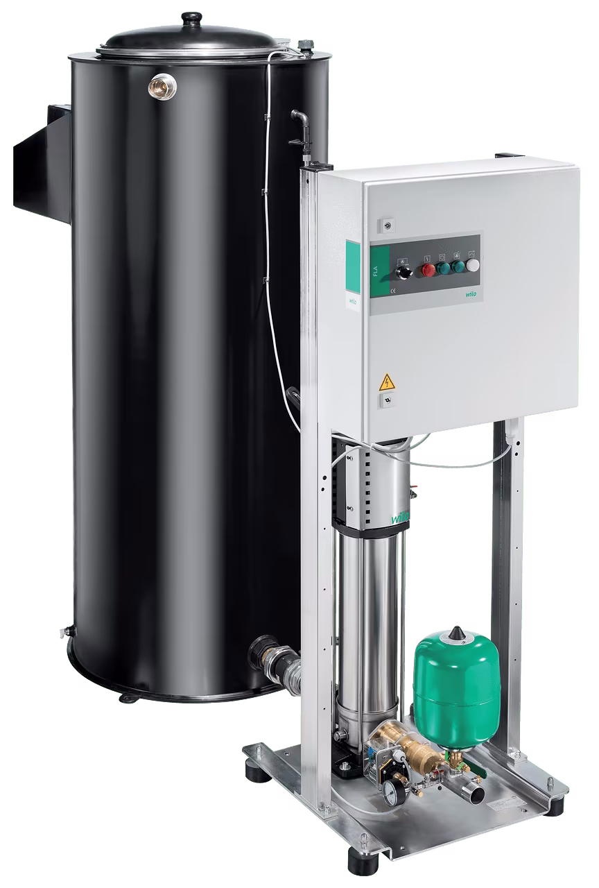 Установка повышения давления автоматическая для пожаротушения FLA Compact-1 Helix V 2207 DS16 (2540119) Котельная автоматика