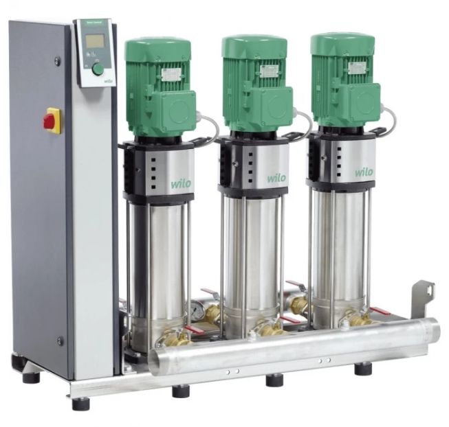 Установка повышения давления прямого или опосредованного подсоединения SiBoost Smart FC 2 Helix V 603 (2536033) Котельная автоматика